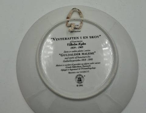 "Guldalder malere" Kyhn platte