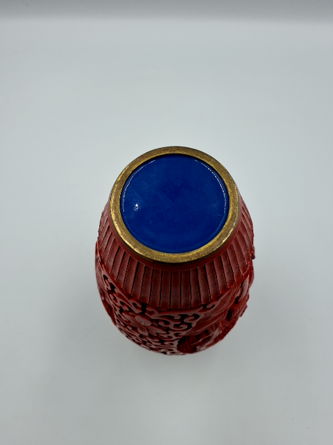 Kinesiske lak vase