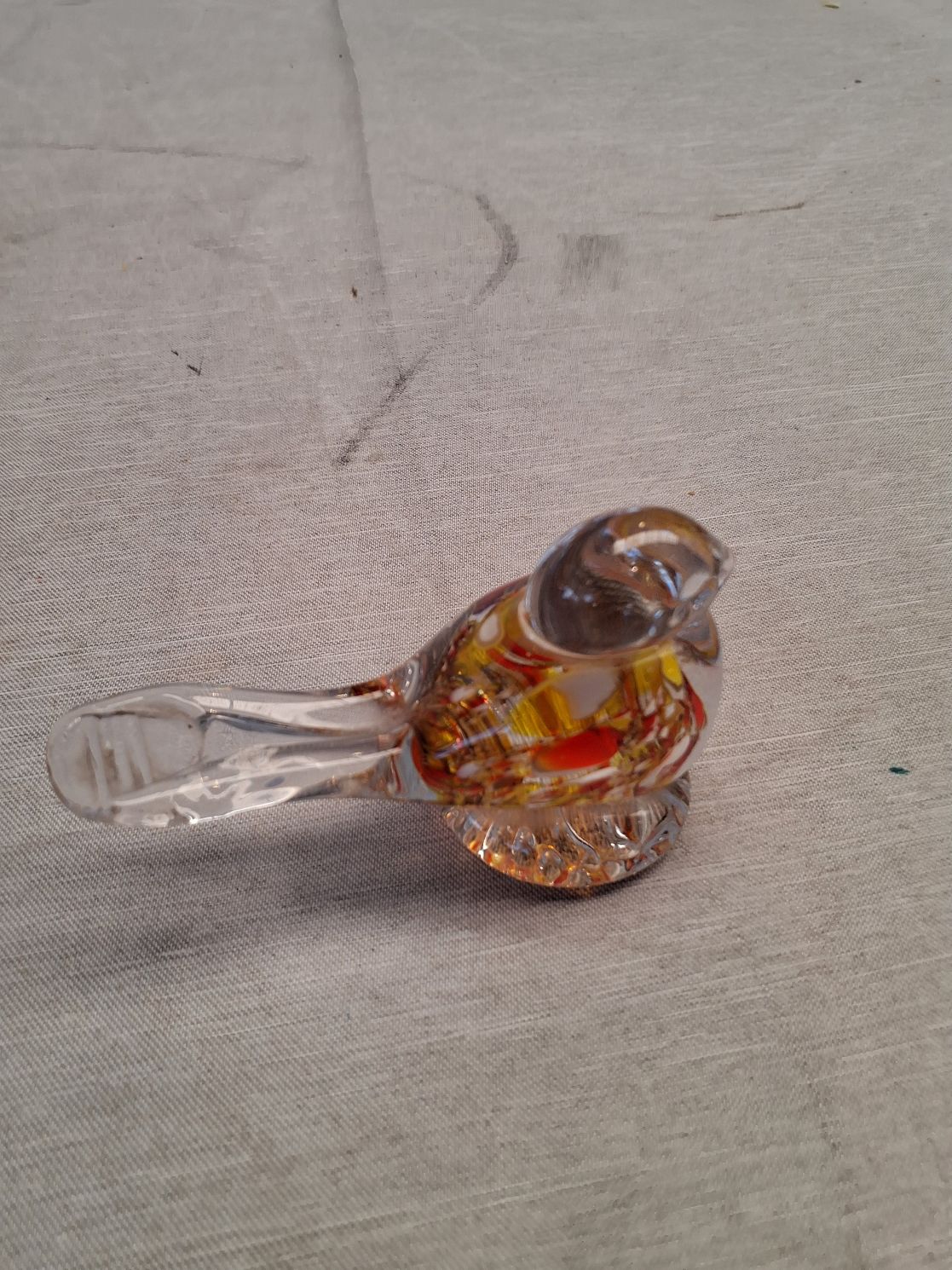 Holmegard "Fusk" fugle gul/orange