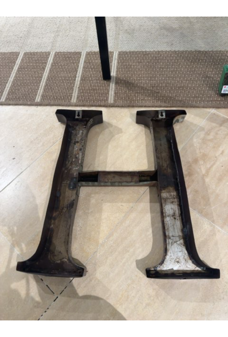 Pynte bogstav til ophæng "H"