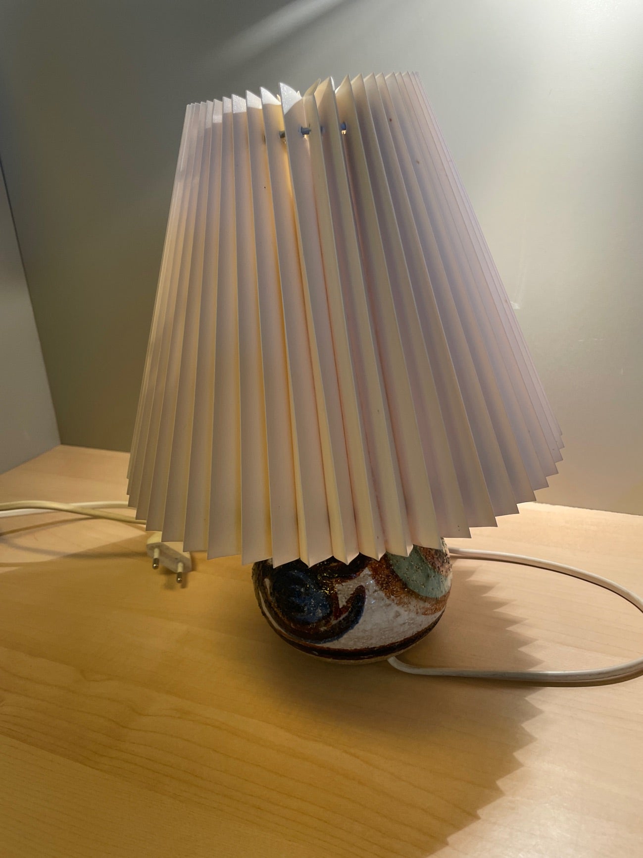 Søholm keramik bordlampe