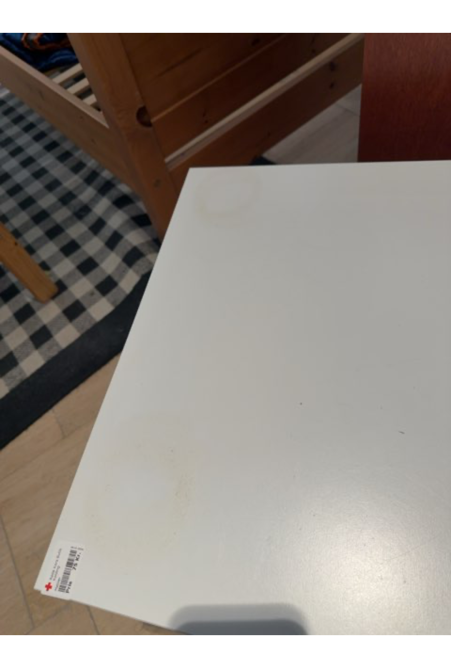 Natbord med træskuffe