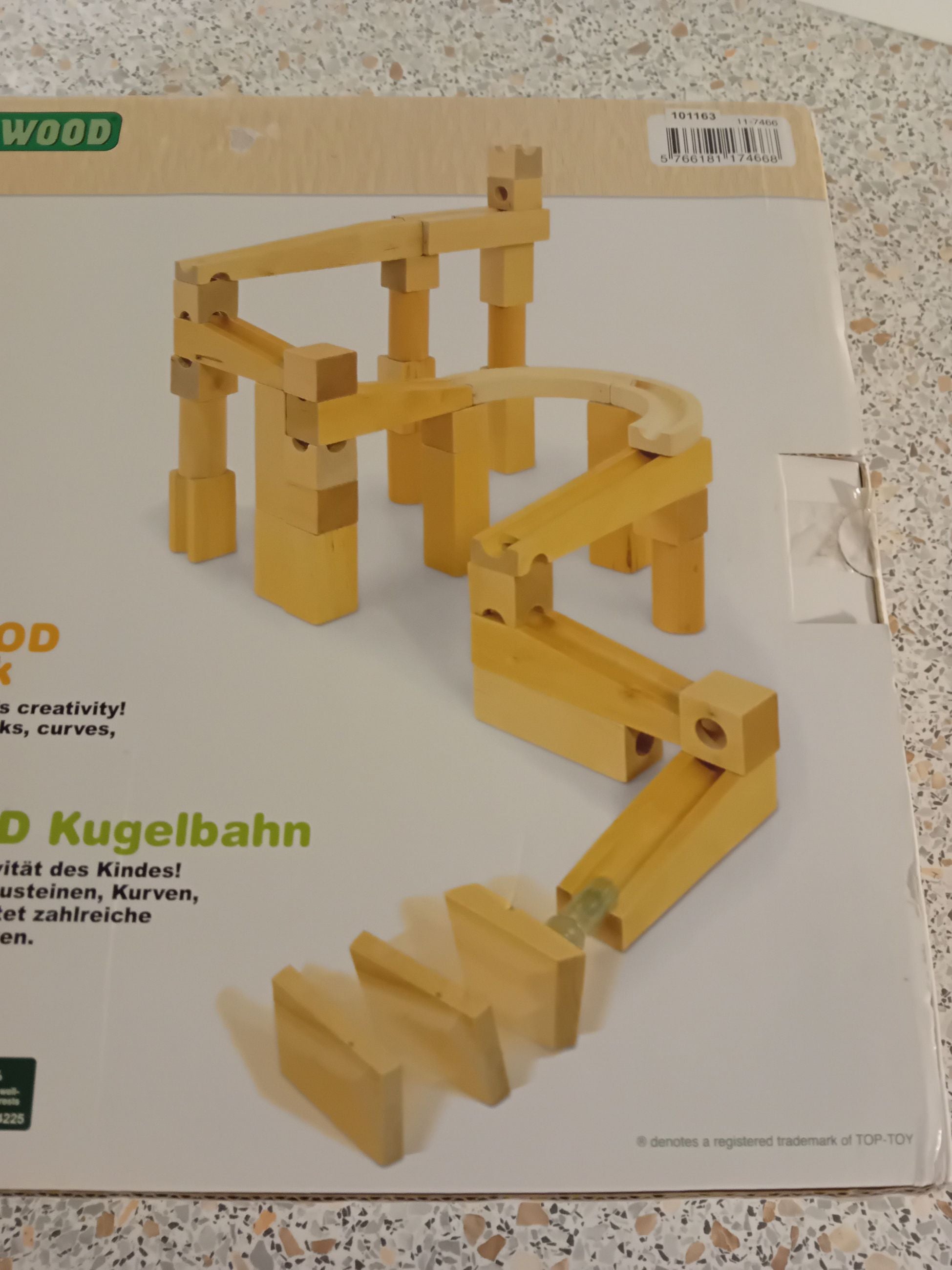Træ kuglebane