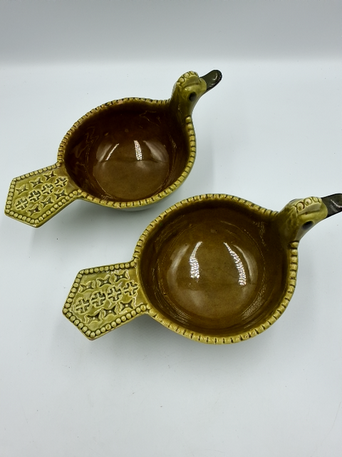2 stk Vintage Italiens keramik