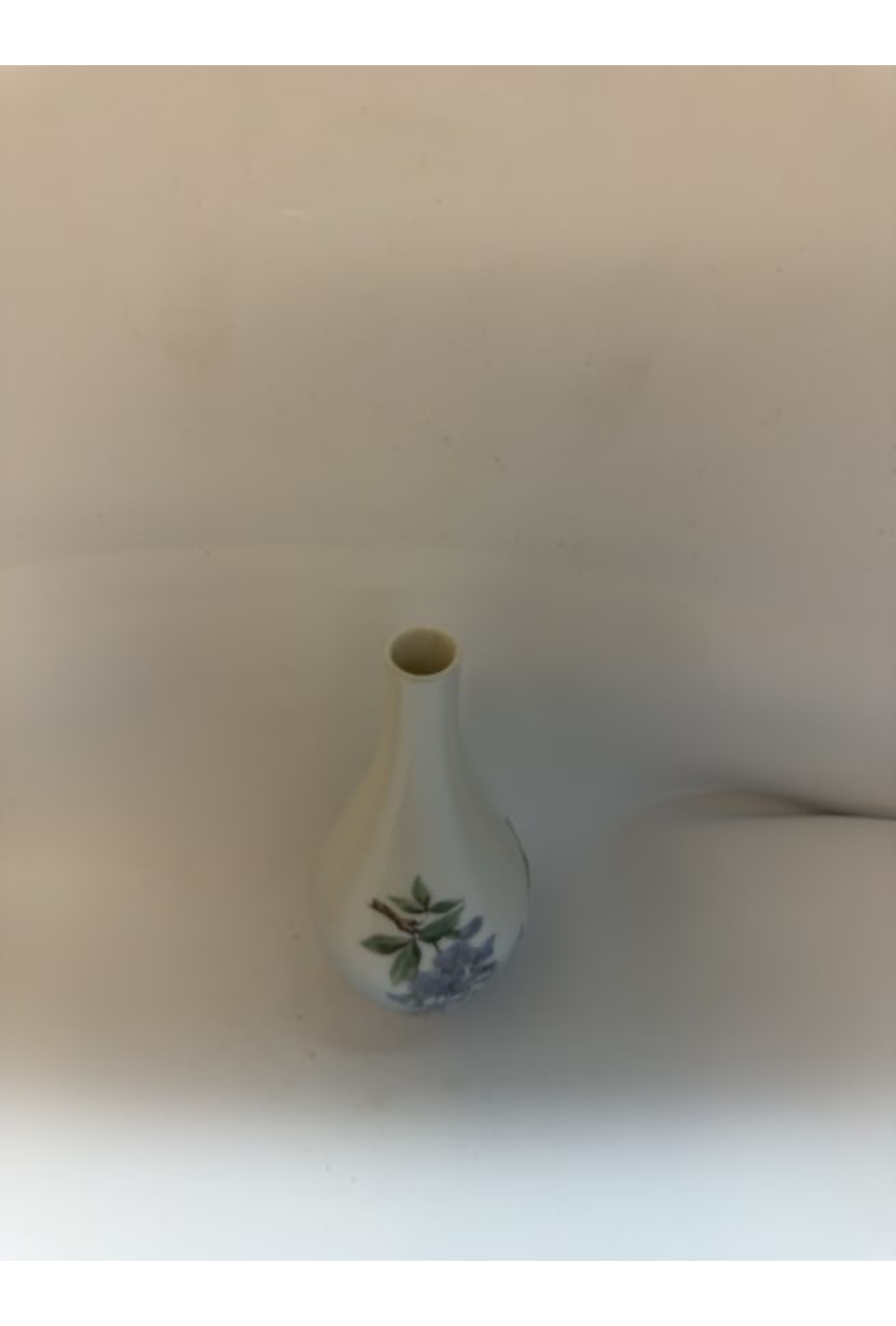 Vase med blomster "B&G Kjøbenhavn"