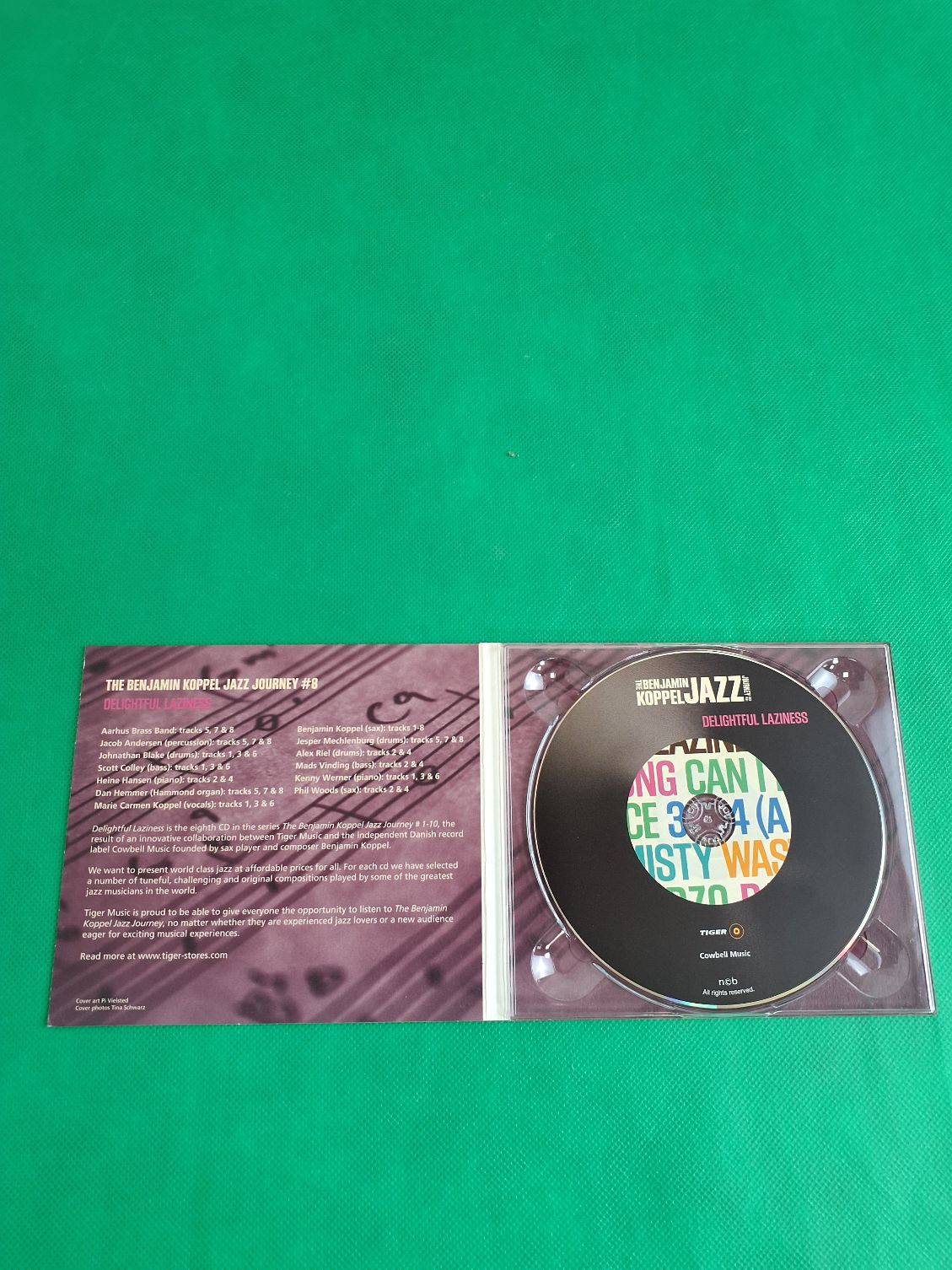 CD:The Benjamin Koppel jazz Journey .nummer 8