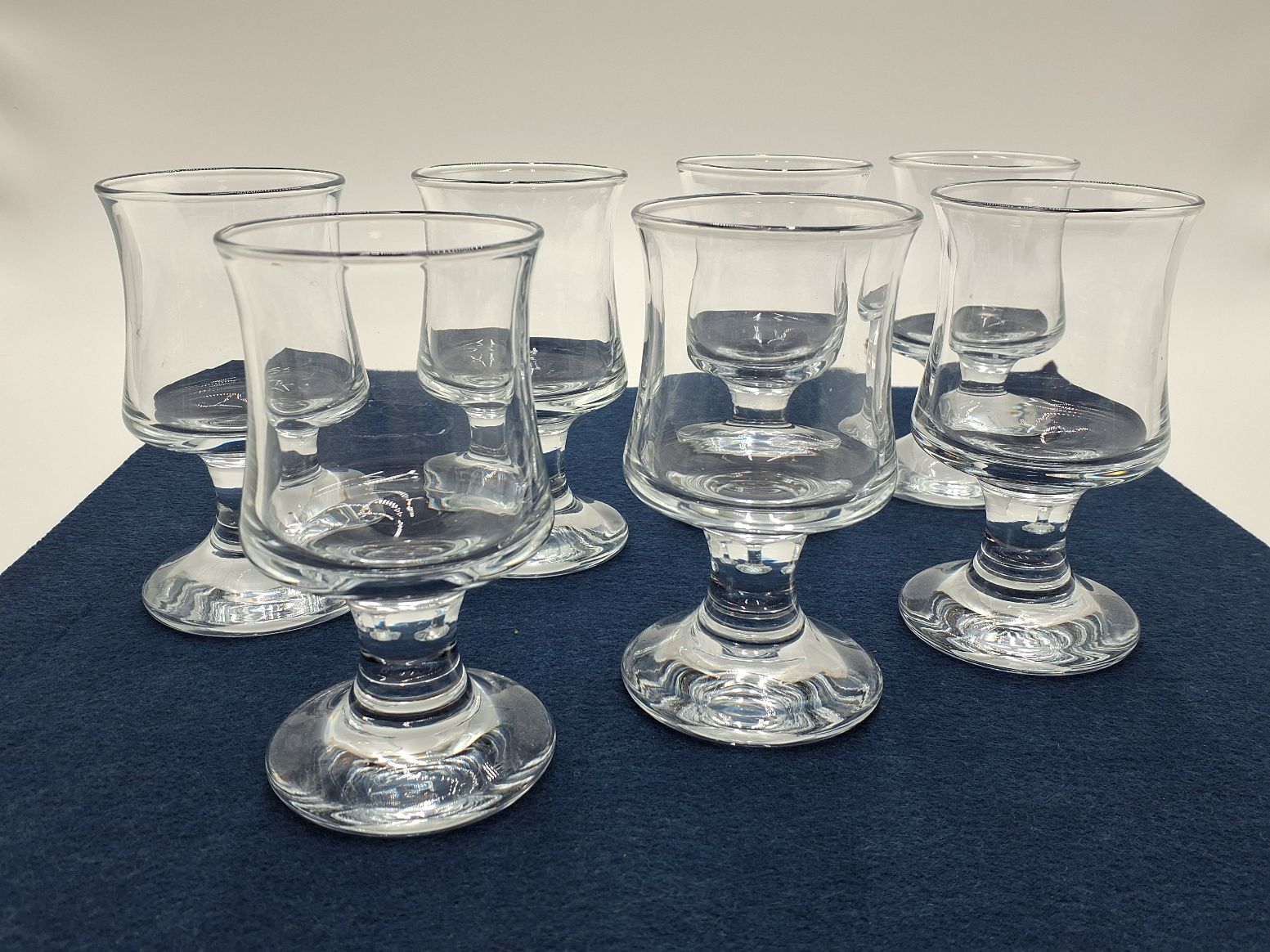 7 x Skibsglas hvidvin