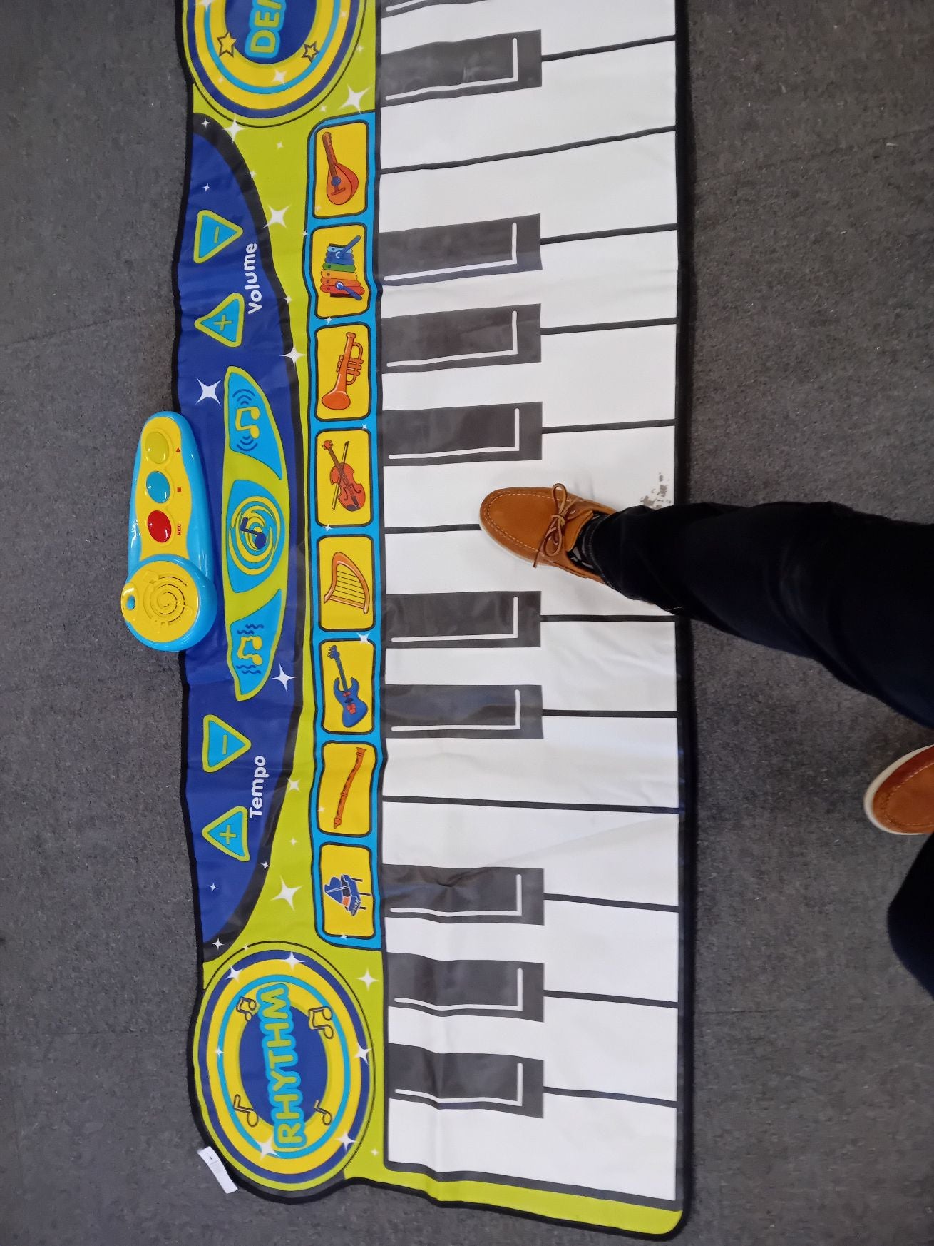 Musiktæppe.