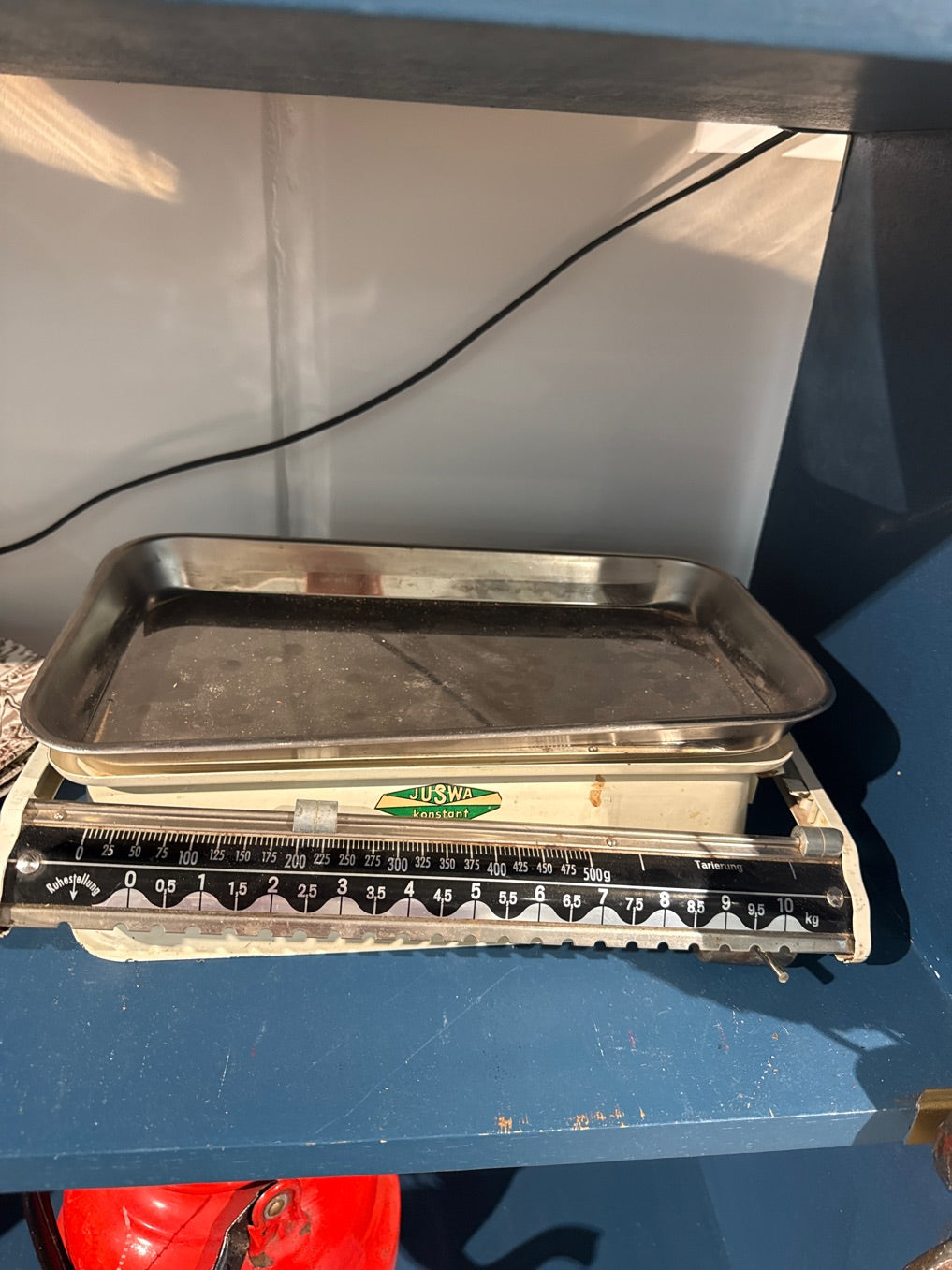 Metalvægt retro