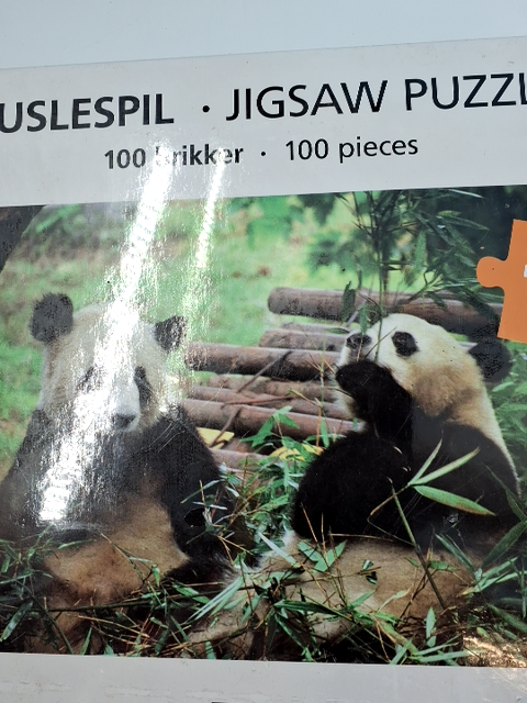 Panda puslespil