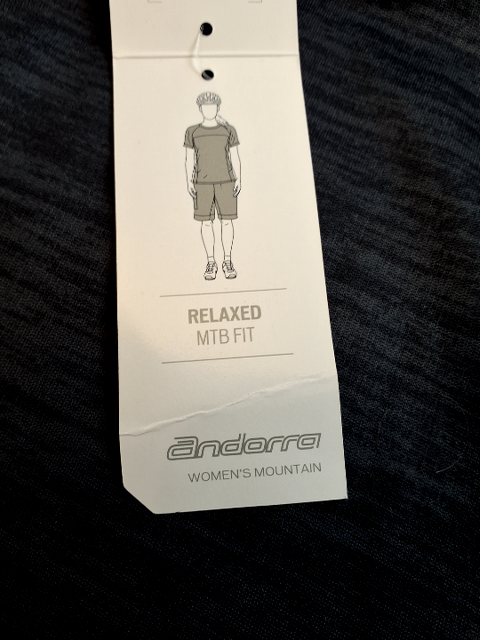Andorra cykel T-shirt (O231)
