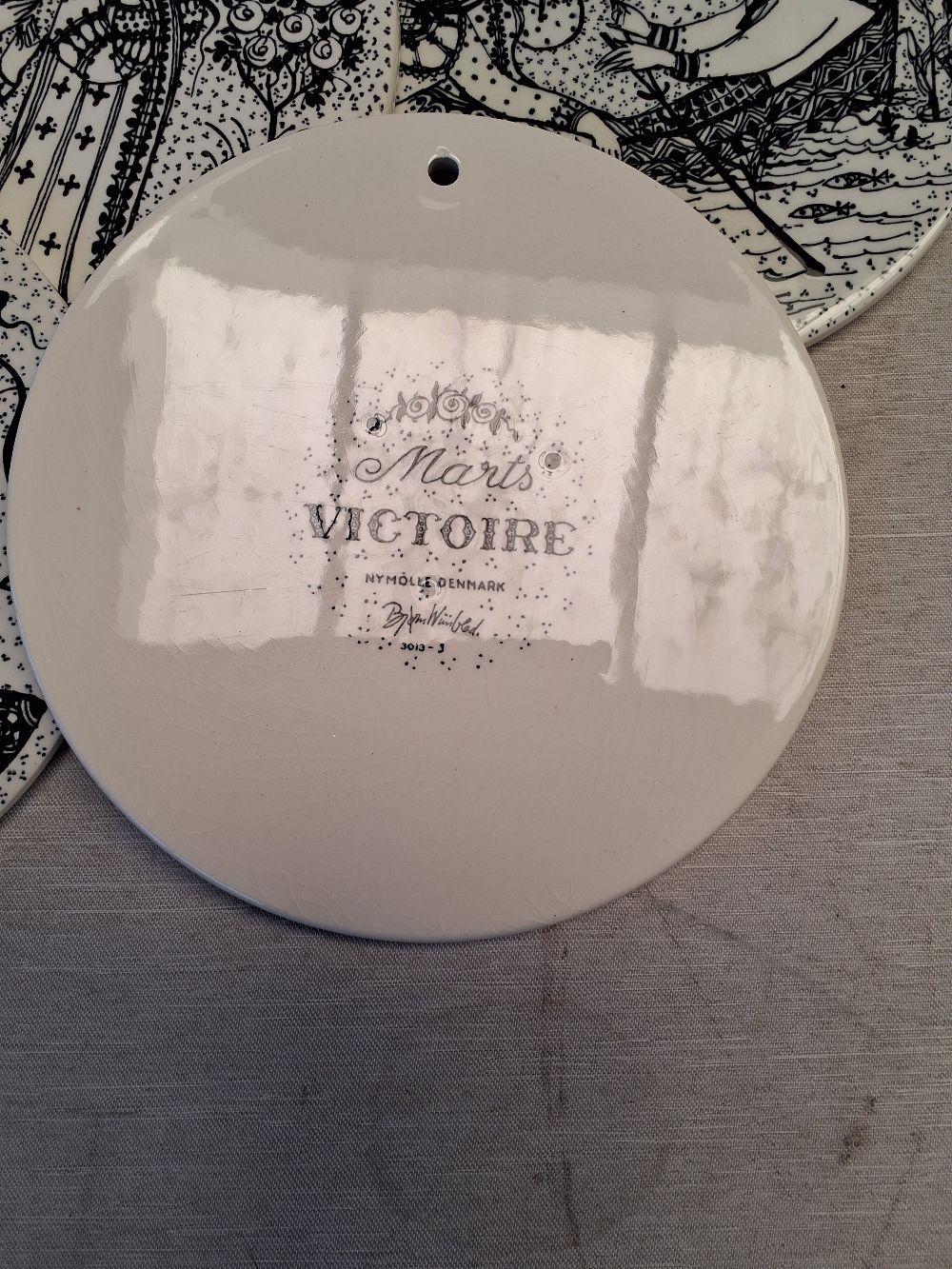 Bjørn Wiinblad månede platter