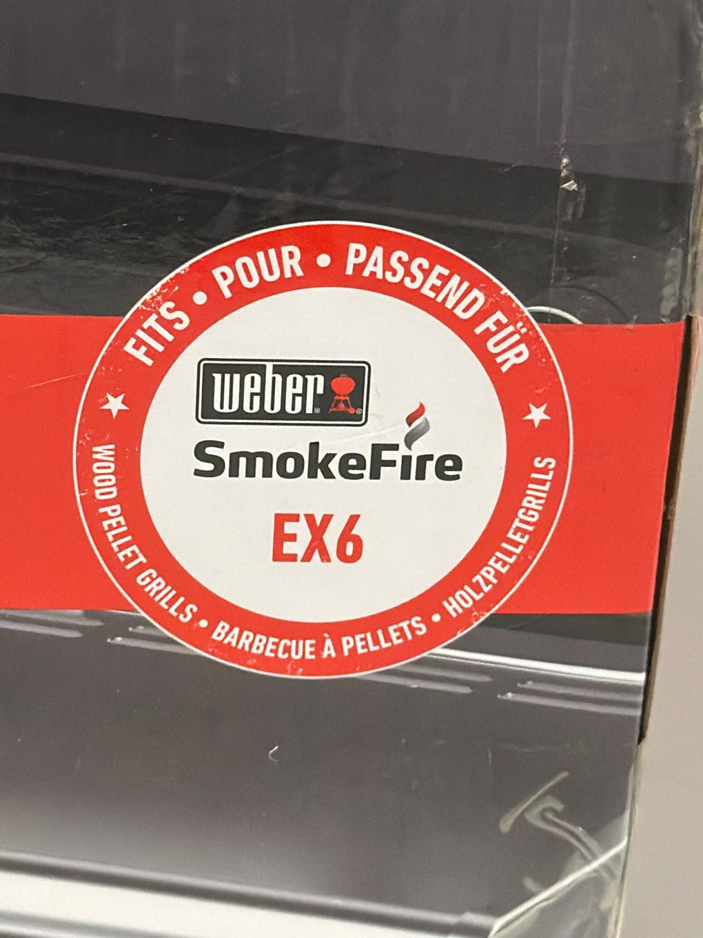 Fronthylde til Weber grill