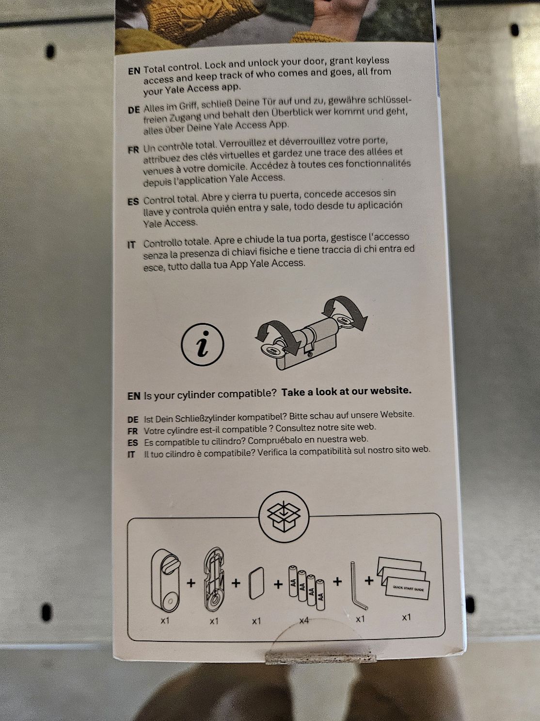 Linus Smart Lock - Silver