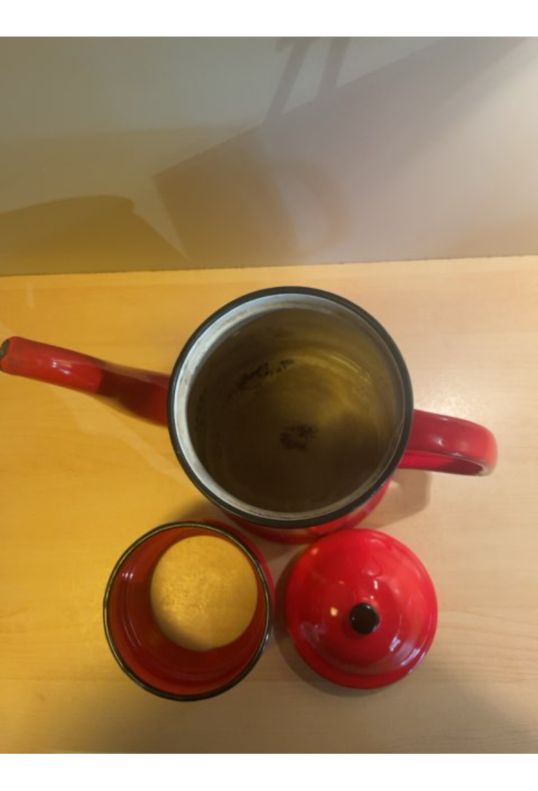 Madam rød kaffekande. Glud & Marstrand