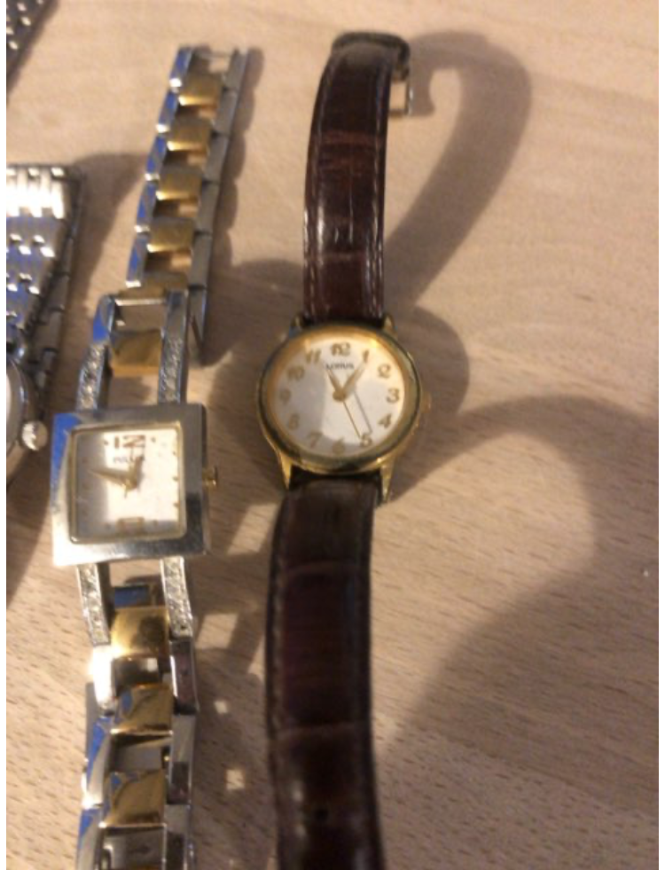 Armbåndsure, dame 5 stk.