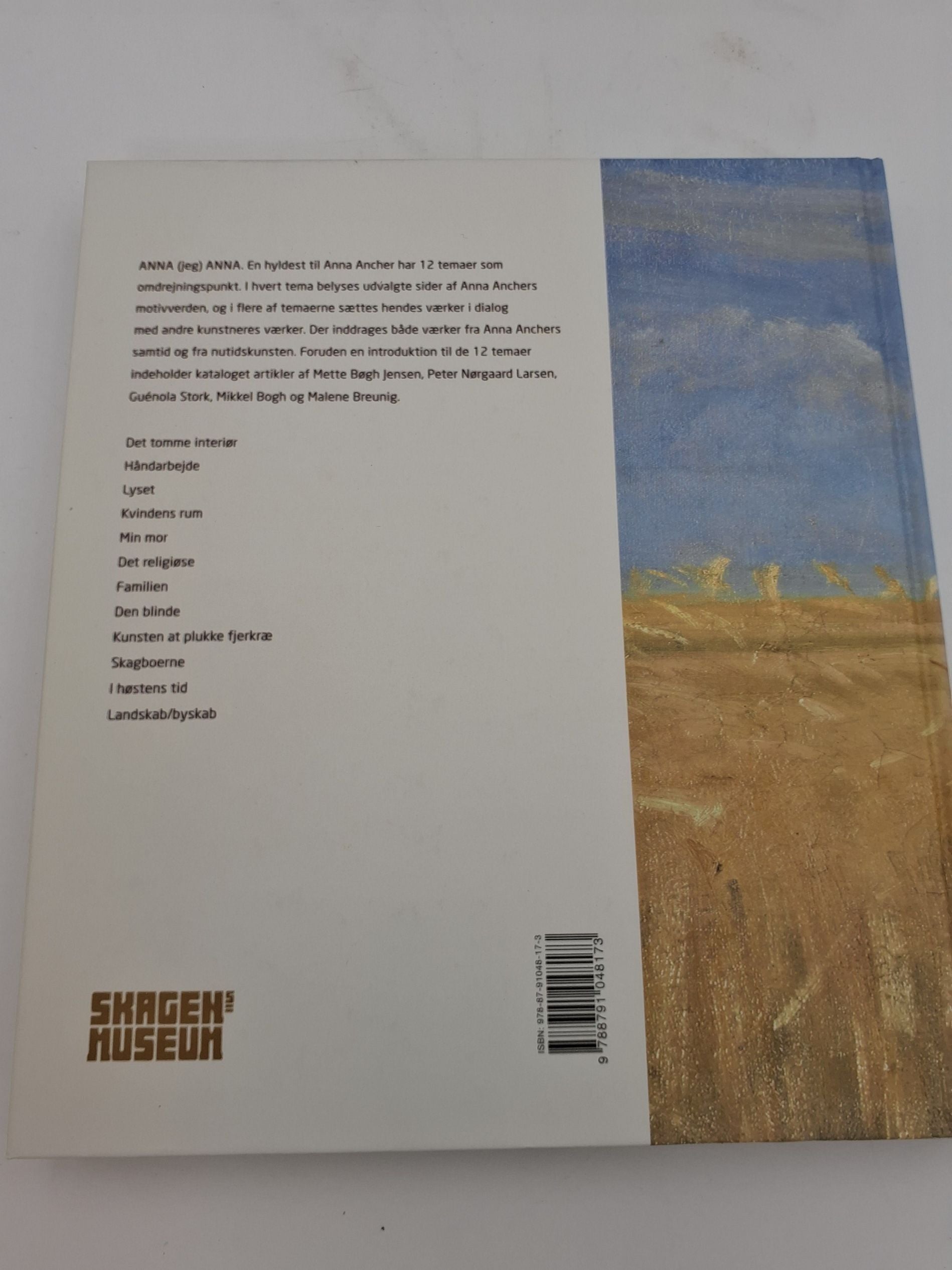 ANNA jeg ANNA En hyldest til Anna Ancher -redaktør Mette Bøgh Jensen
