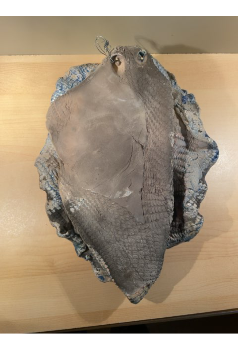 Keramik relief