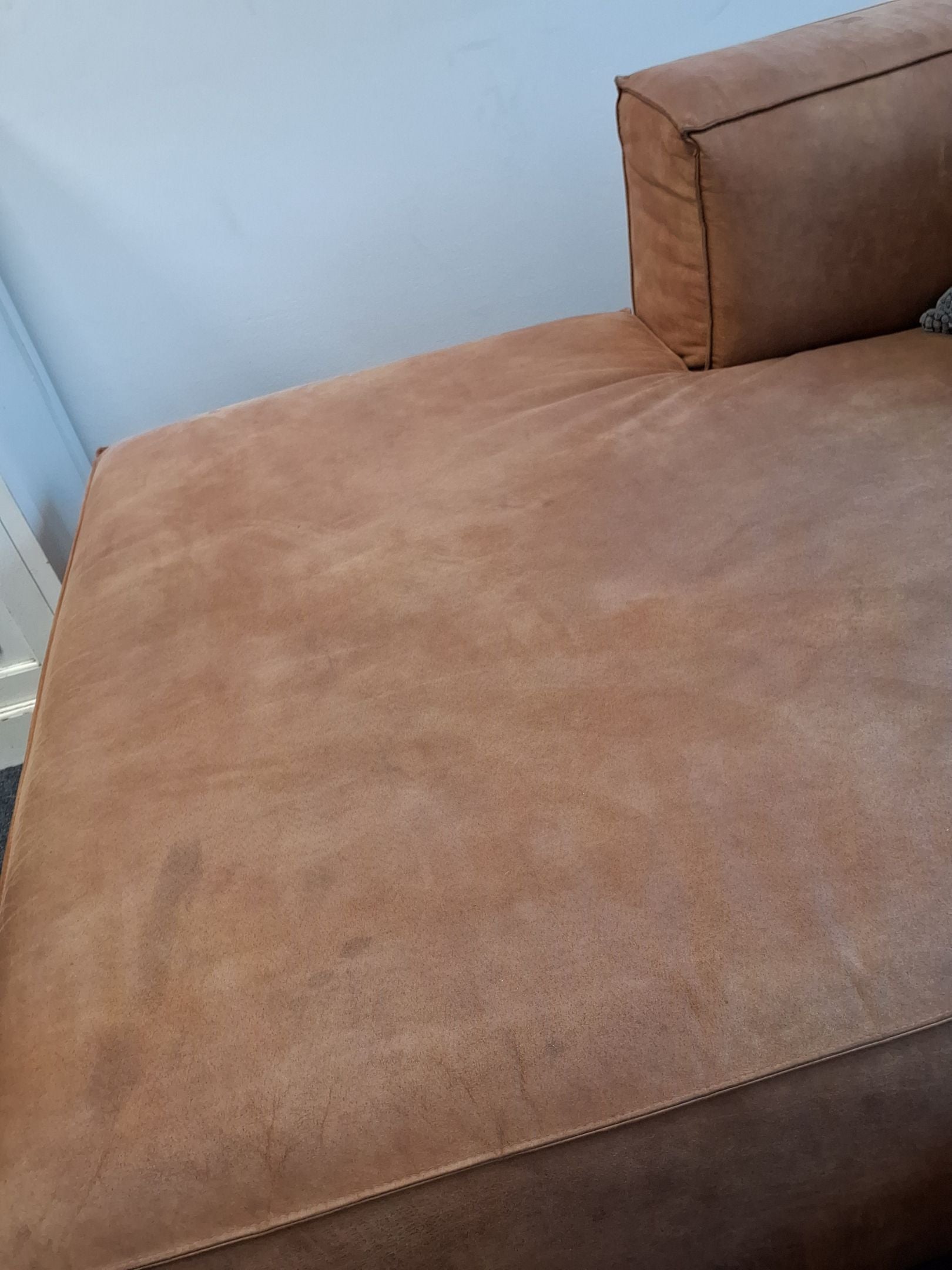 Hjørnesofa, kunstlæder