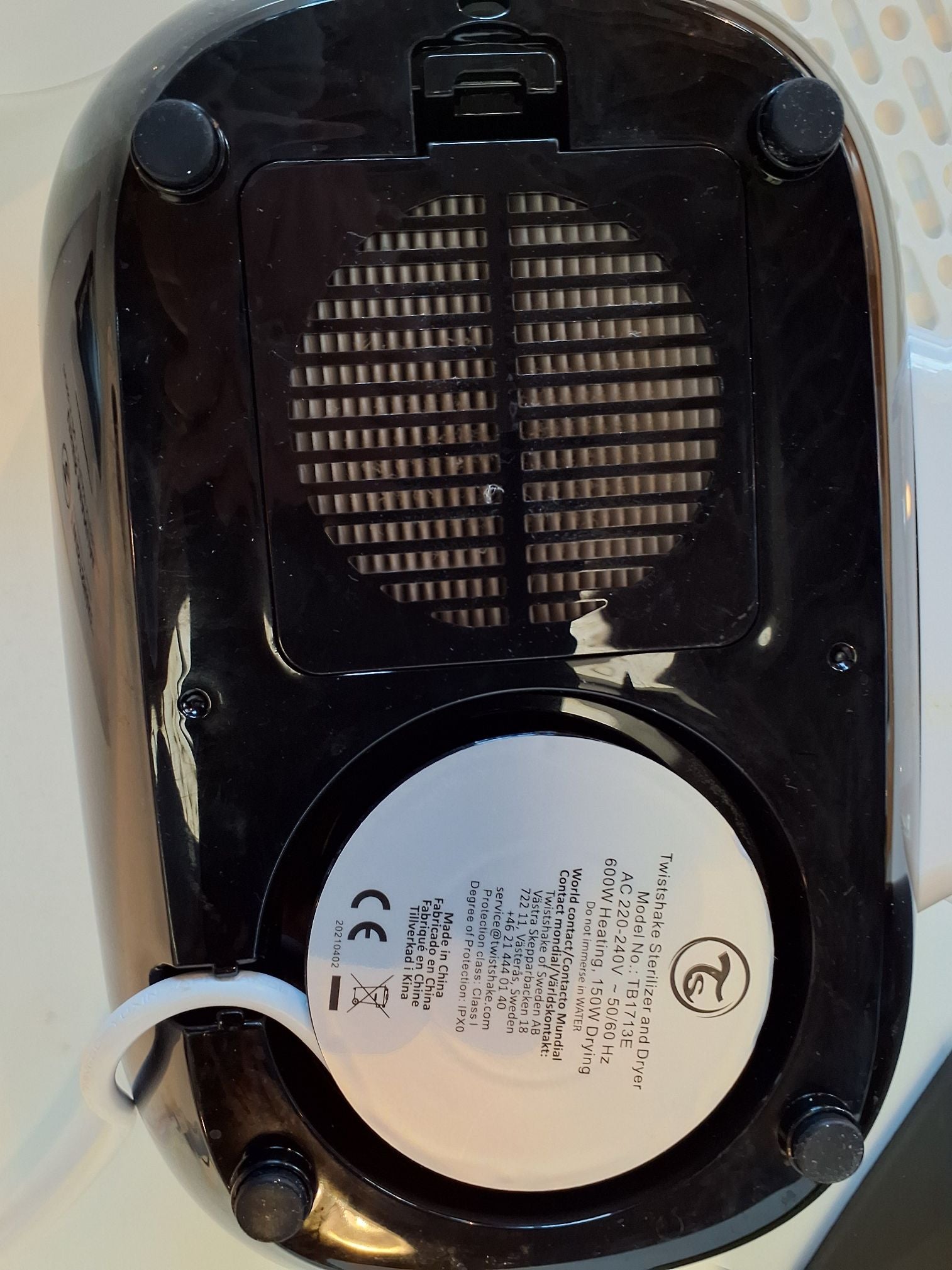 Twistshake sutteflaske sterilisator