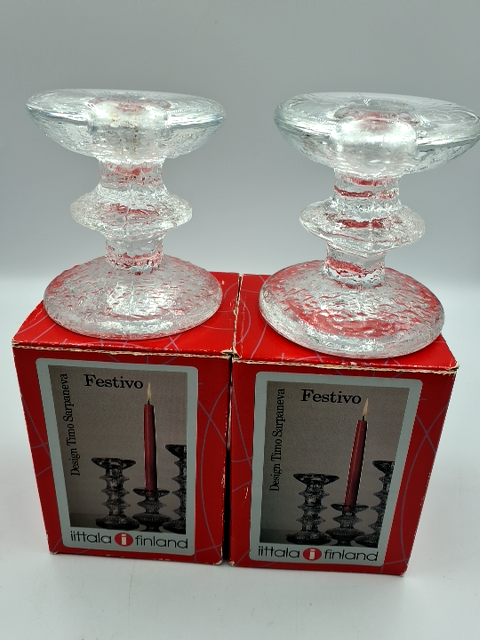 2 stk. iittala Lysestager Festivo