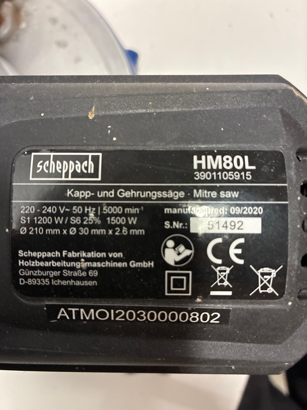 Schepppach Kap/Geringsav HM80L