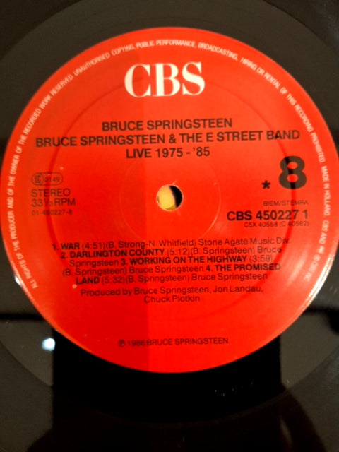LP Bruce Springsteen Live 1975-85