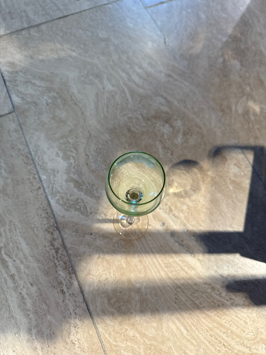 Snapseglas lys grøn "Lyngaard"