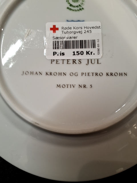 Juleplatte Royal Copenhagen
