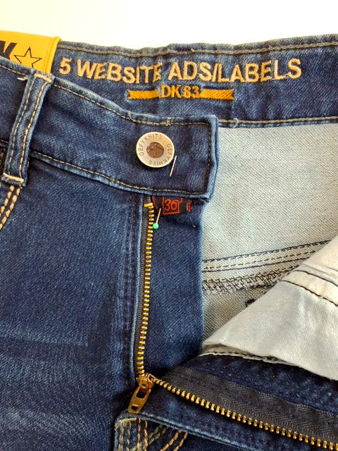 DK DEFYKNITS DENIM BUKSER (O912)