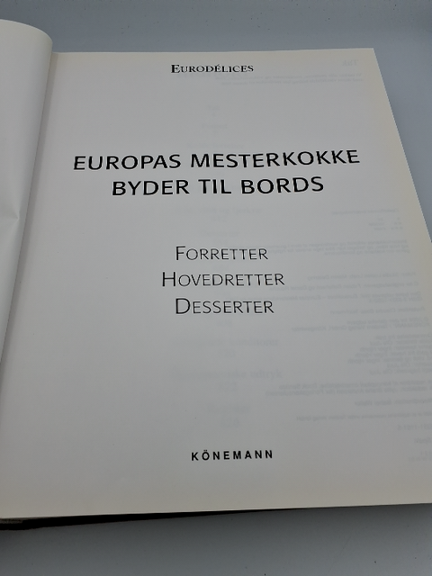 Bog: Europas Mesterkokke