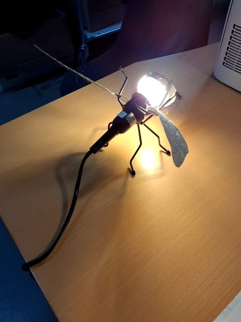 Design lampe Oligo Filou "Fluelampe"