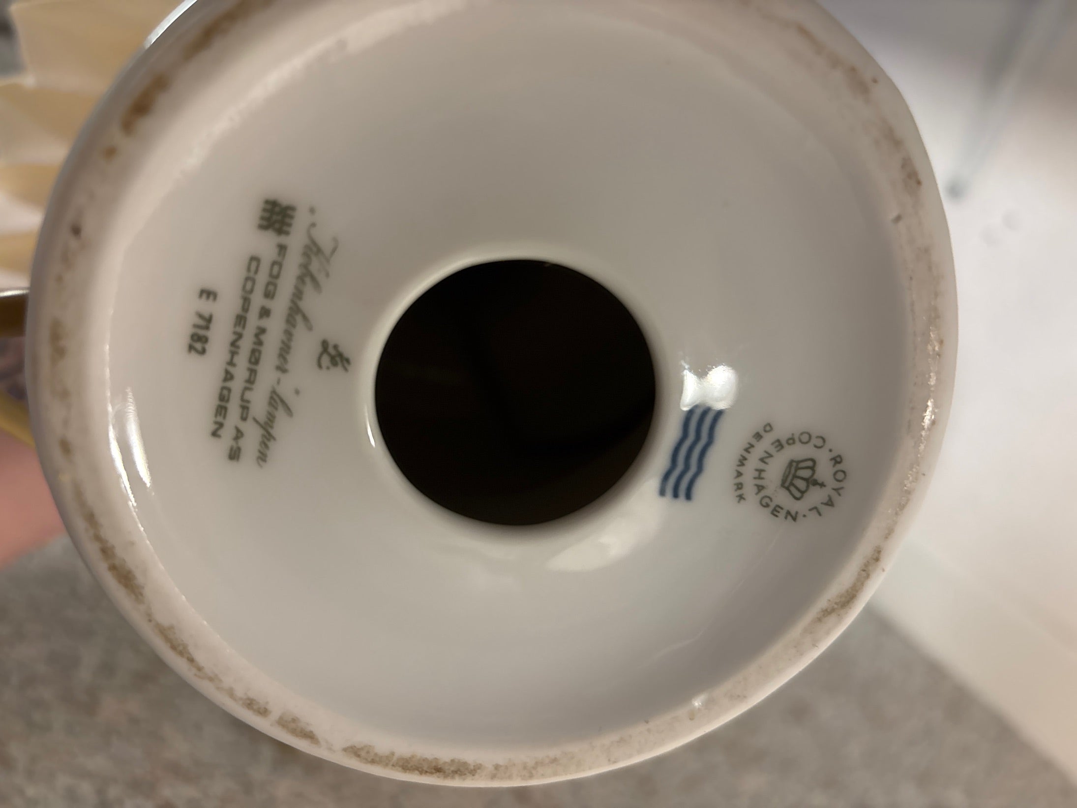 Royal Copenhagen Lampe