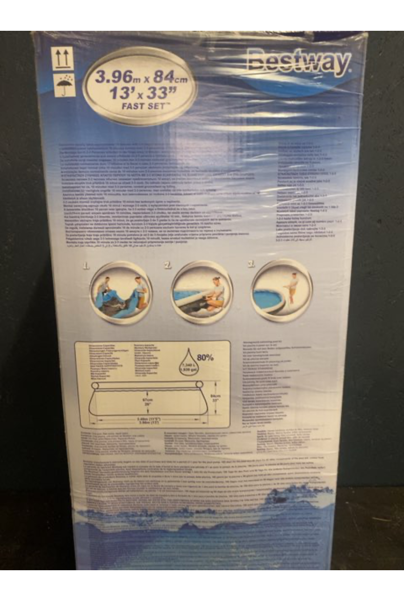 Bestway swimmingpool 7340 liter