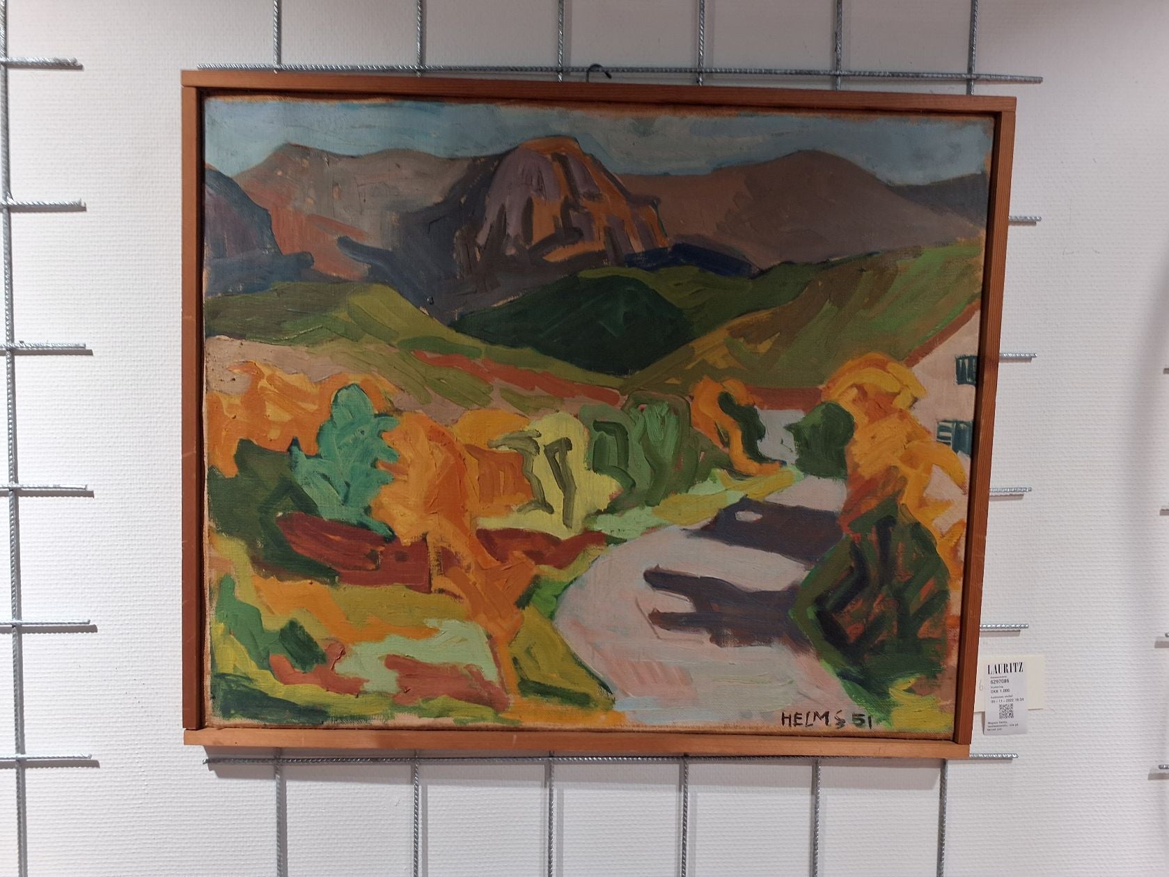 Original Mogens Helms maleri