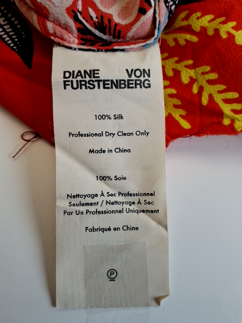 Diane von Fürstenberg Silke Kjole