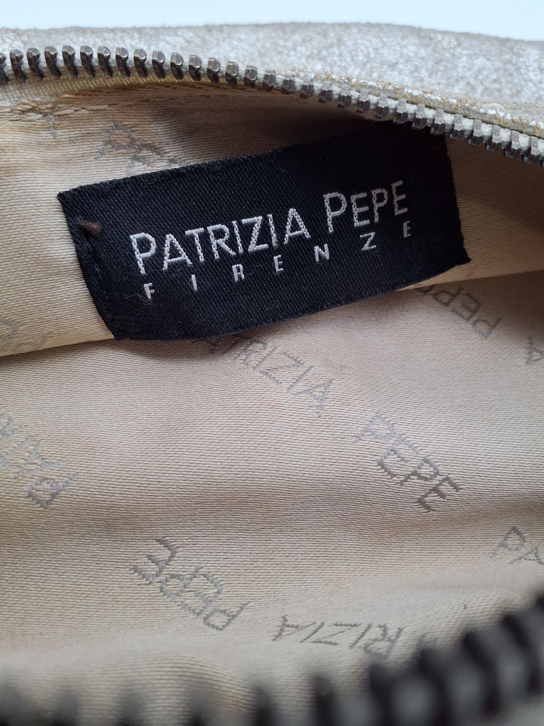 Patrizia Pepe fold-over Clutch