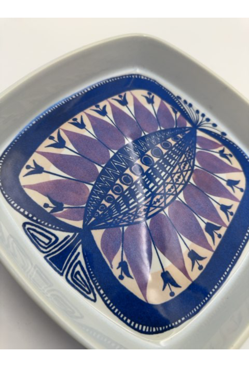 Fajance, fad, royal copenhagen
