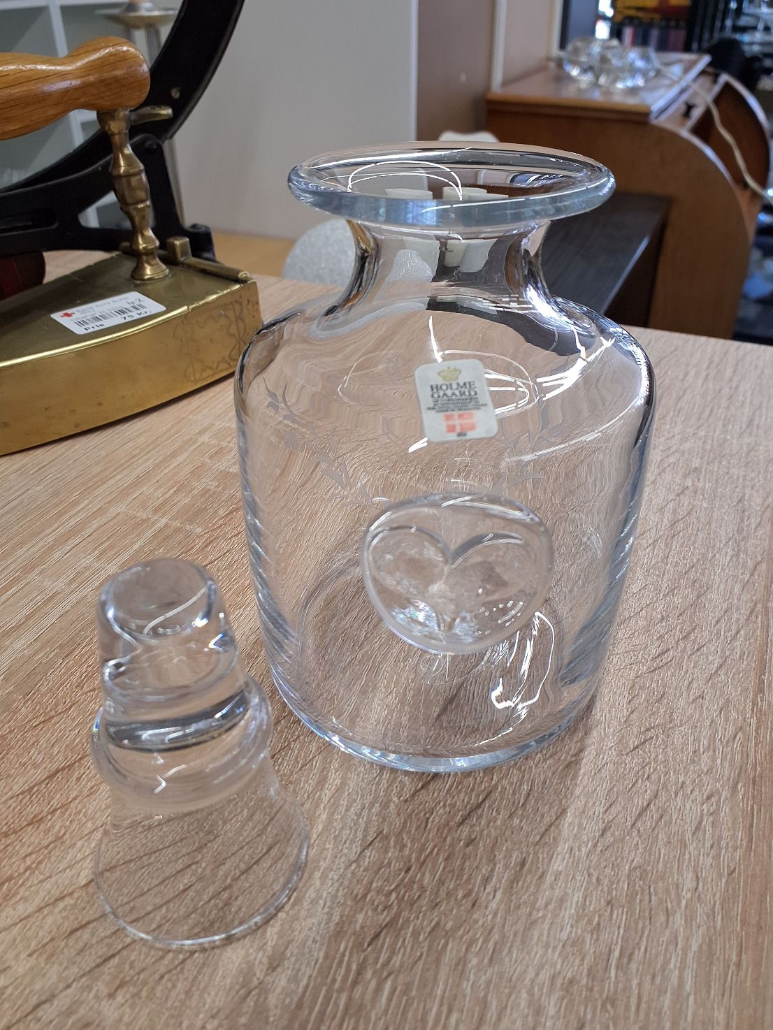 Karaffel fra Holmegaard