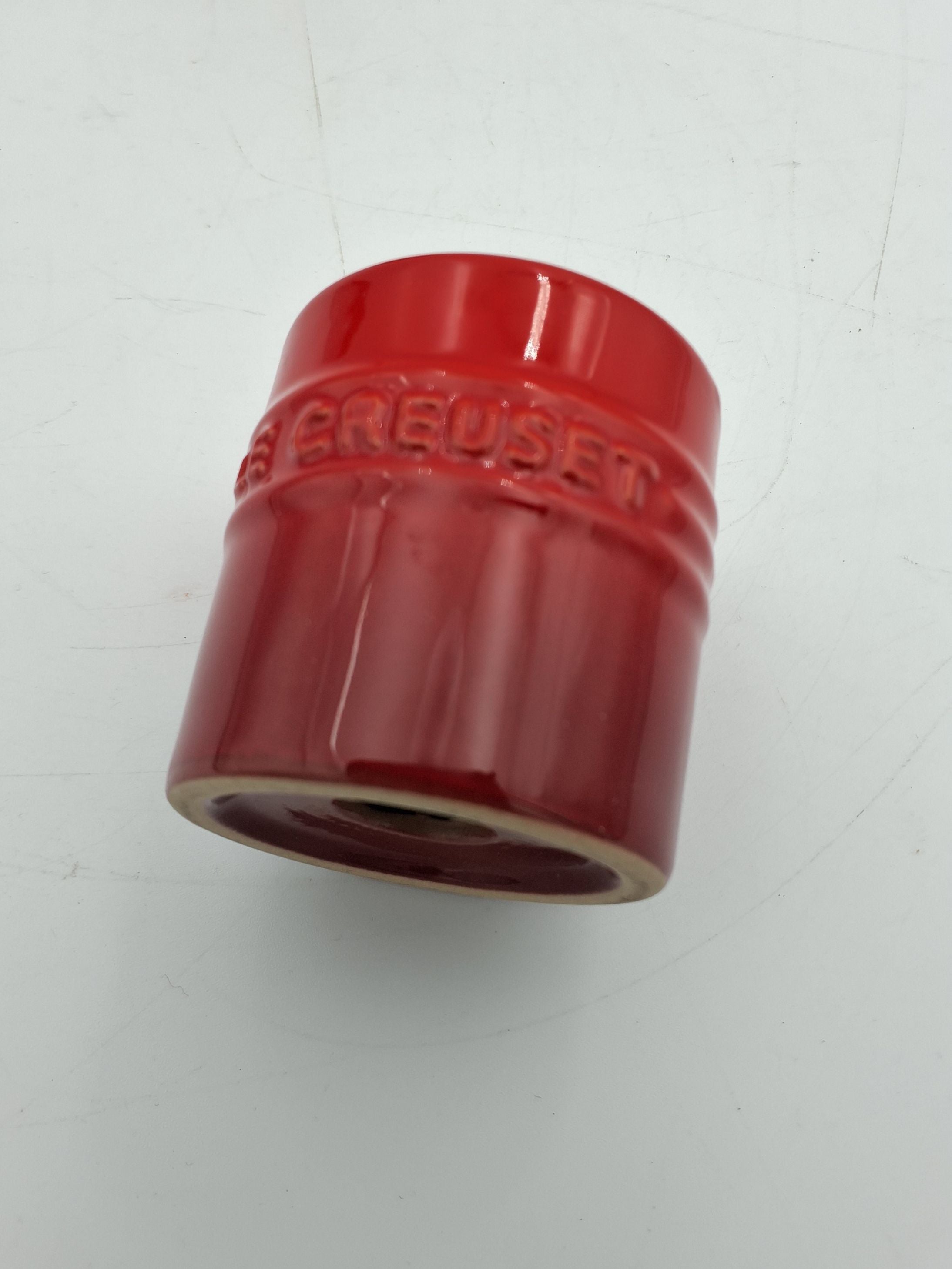Røde fyrfadsstager fra Le Creuset