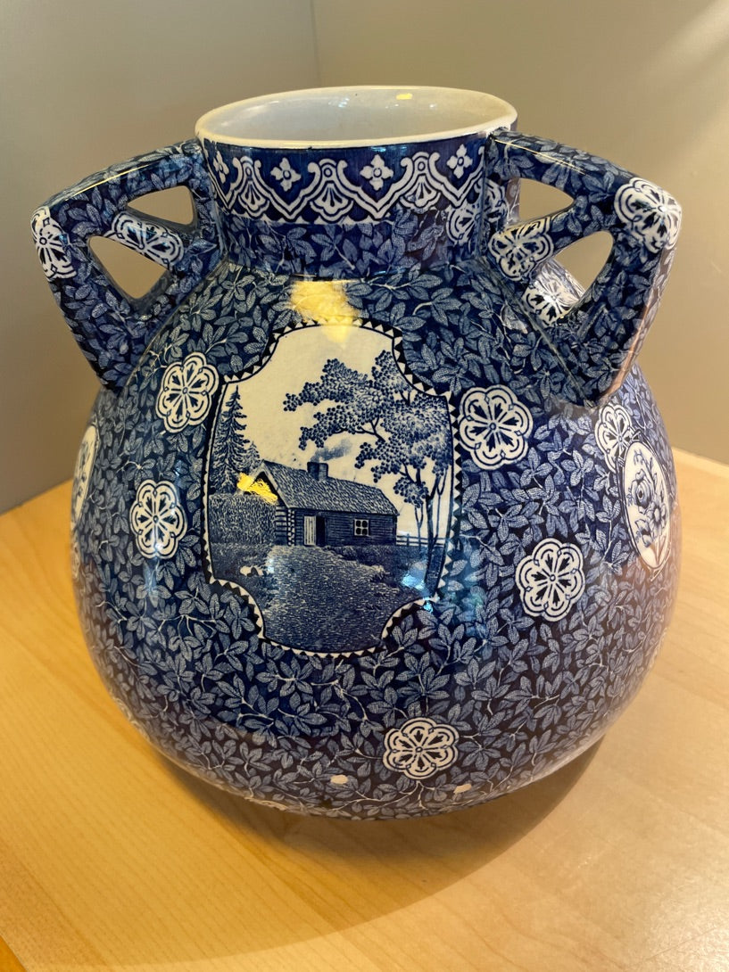 Rørstrand fajance vase