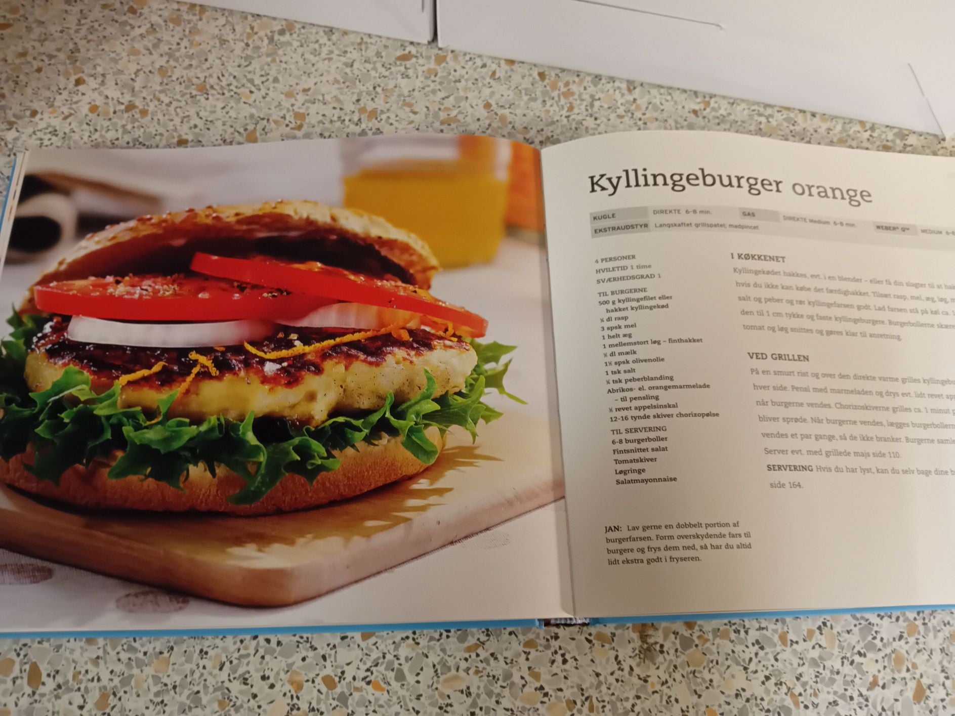 Grill  fra glæsel