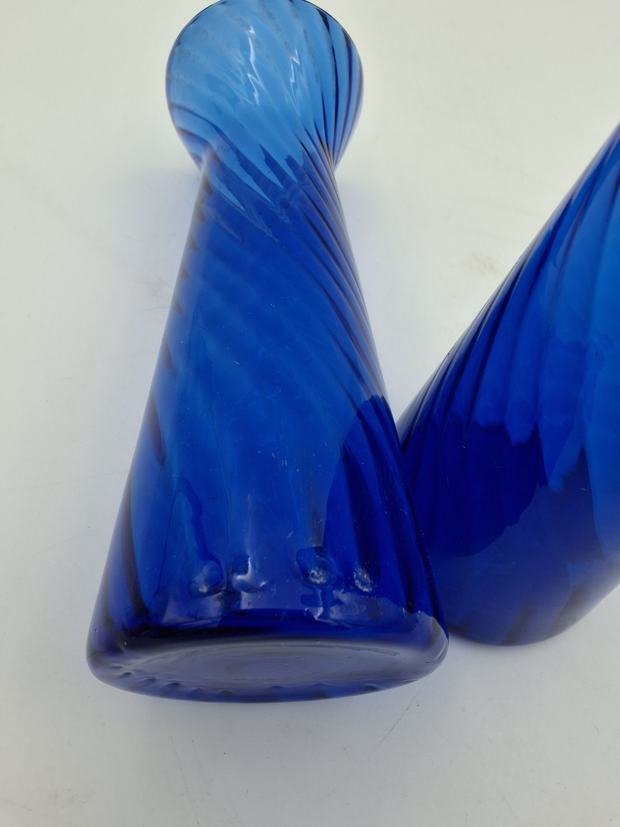 2 Holmegaard Swirl hyacintglas