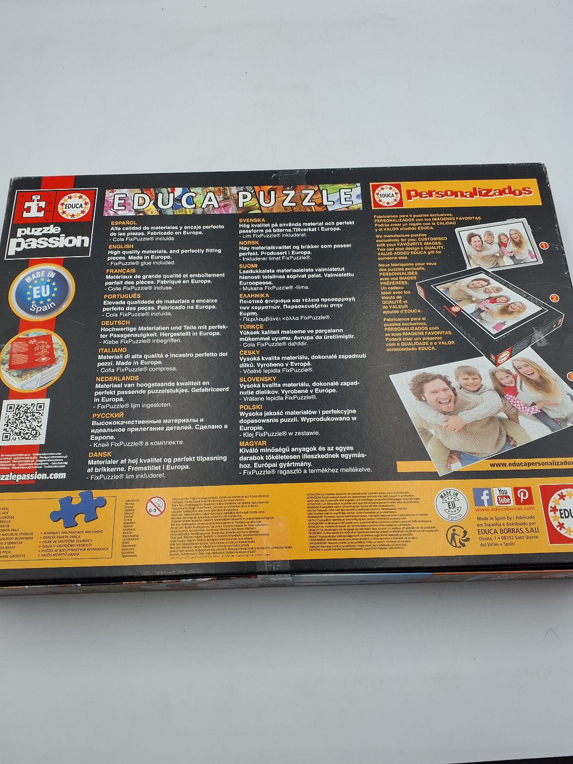 EDUCA Puzzel spil