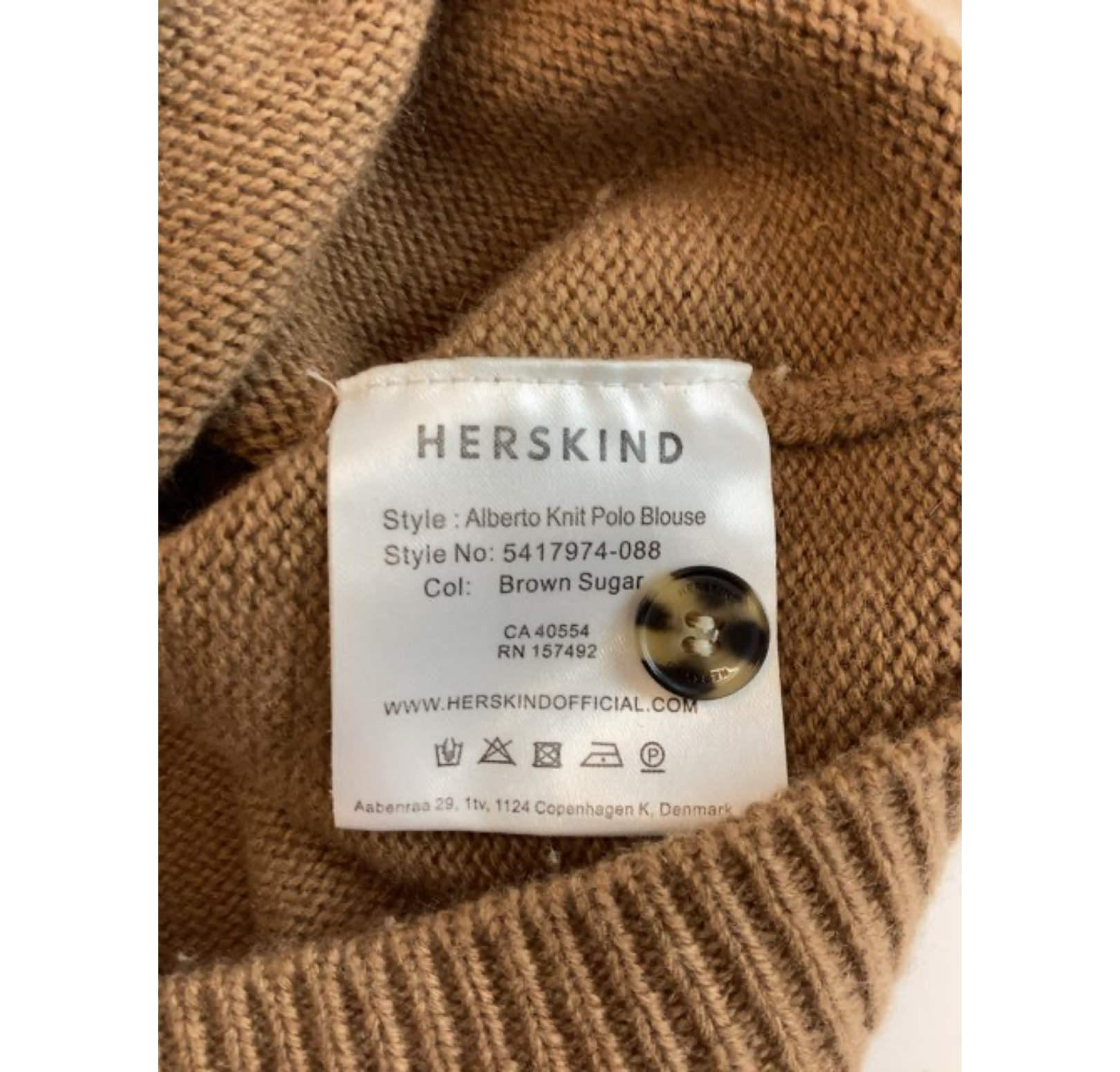 Birgitte Herskind Strik Bluse