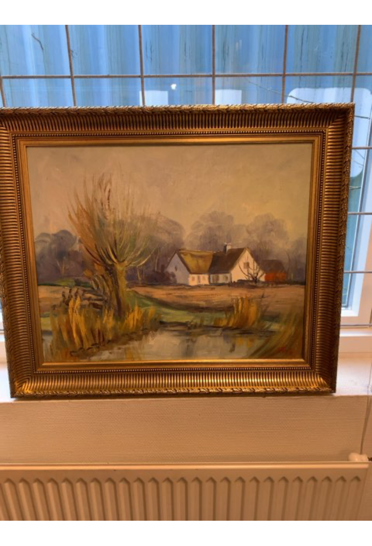 Maleri af Svend Ørbech