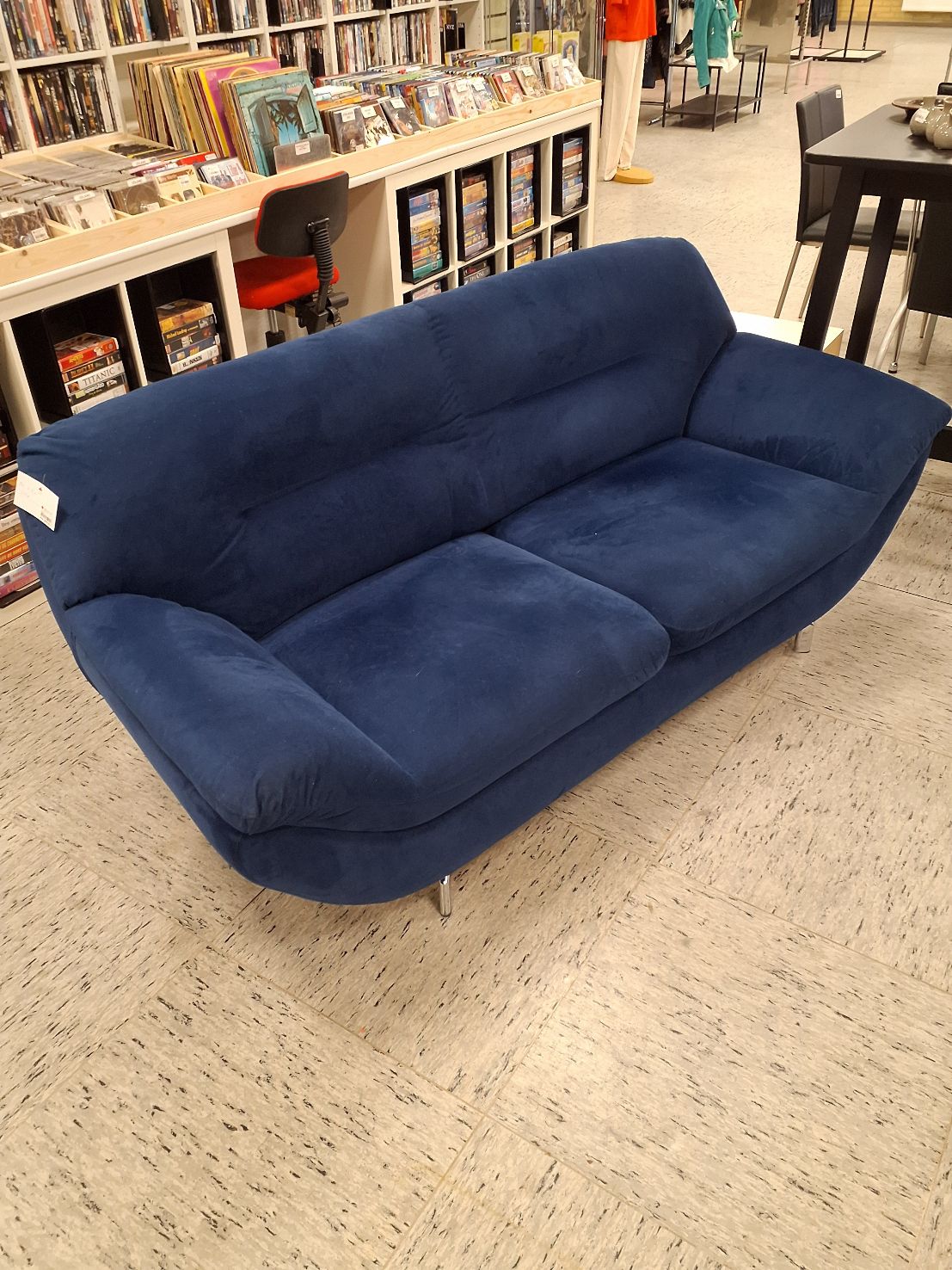 Blå Hjort Knudsen 2-3 P sofa #2