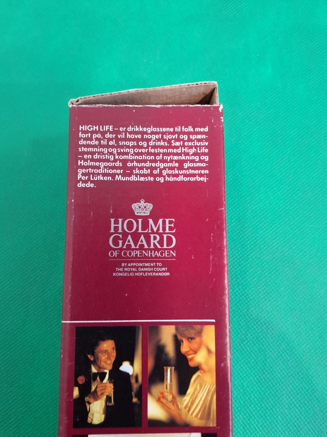 High life Hvidvinsglas