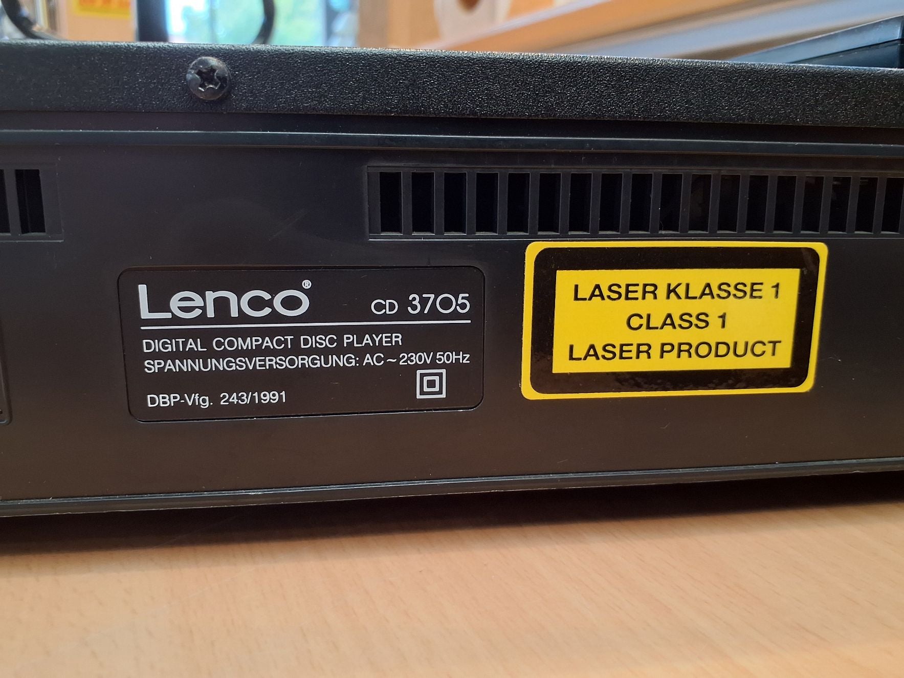 Lenco  CD 3705 cd afspiller