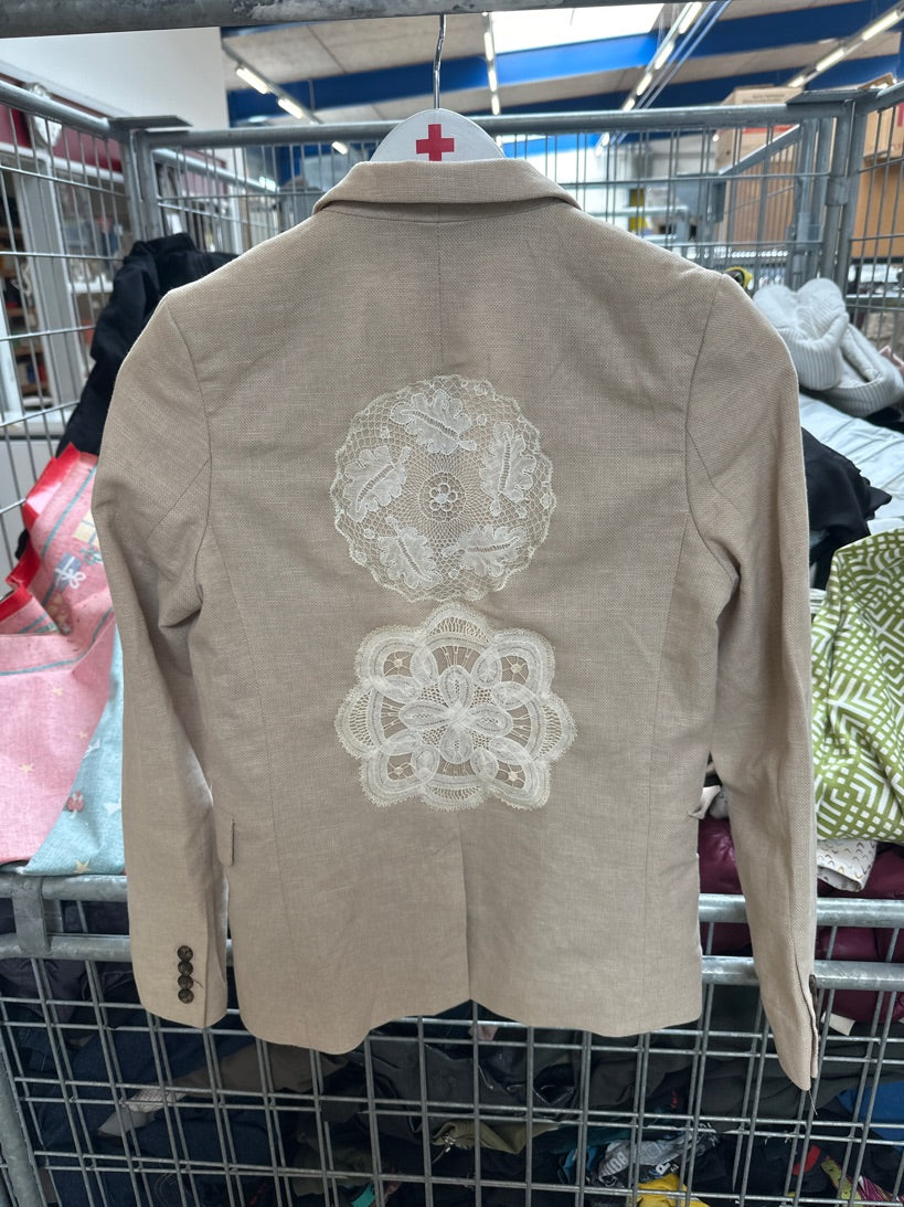 Upcyklet H&M jakke